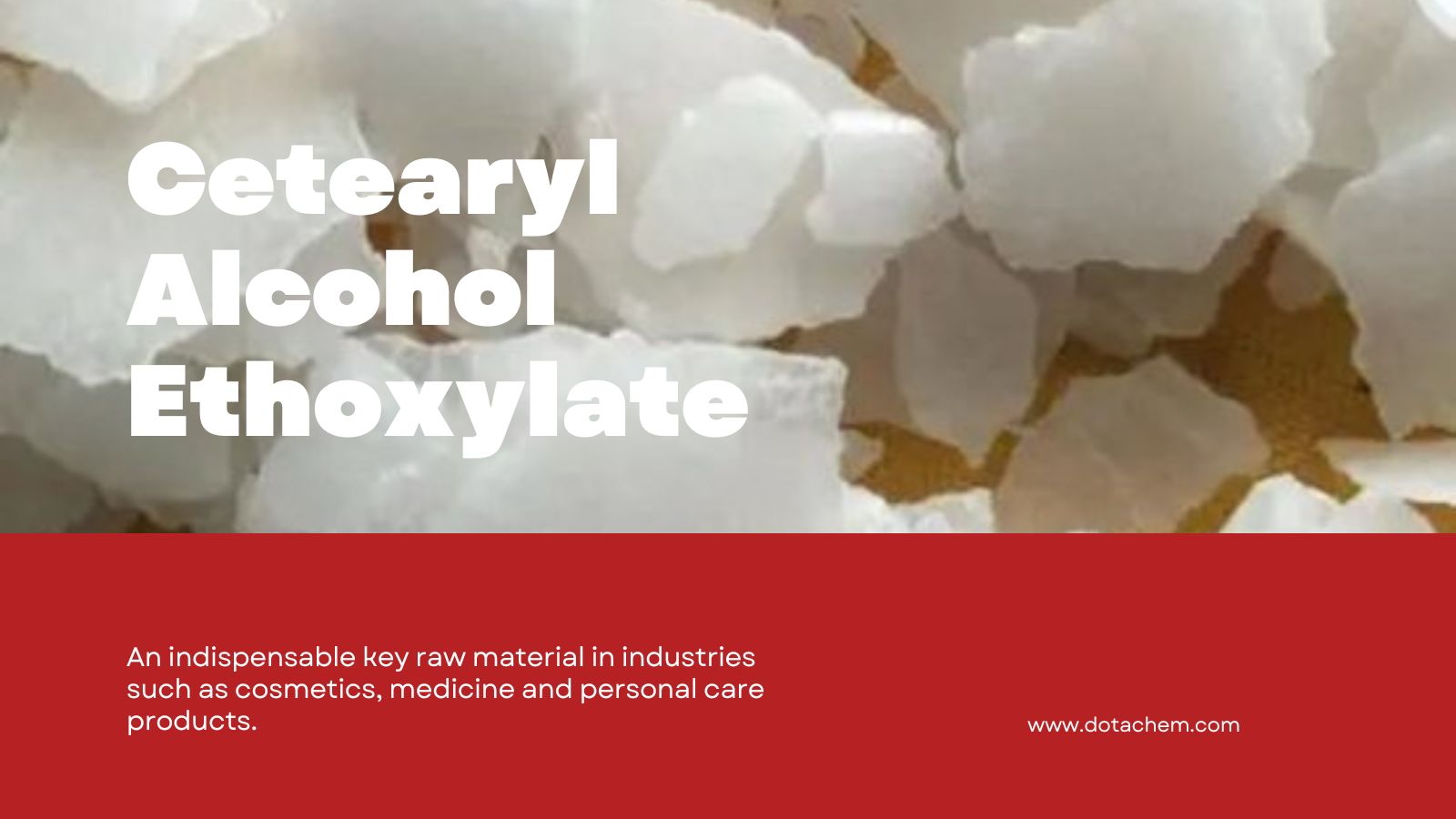 Cetearyl الکل اتوکسیلات - محلول سورفکتانت با کارایی بالا Dotachem!